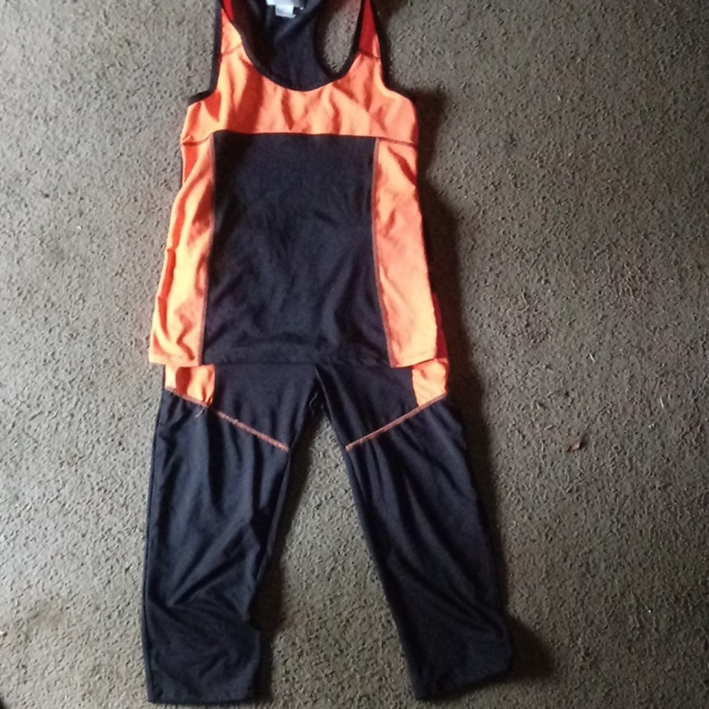 Large workout outifit